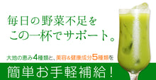 画像をギャラリービューアに読み込む, プラセンタ入り輝きの青汁