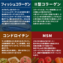 画像をギャラリービューアに読み込む, 2型コラーゲン配合グルコサミン&コンドロイチン&MSM