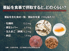 画像をギャラリービューアに読み込む, 亜鉛 zinc