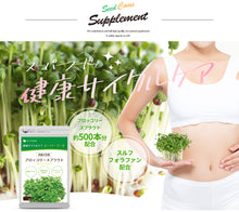 画像をギャラリービューアに読み込む, ブロッコリースプラウト