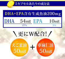 画像をギャラリービューアに読み込む, エゴマ油・亜麻仁油配合DHA+EPA