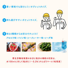 画像をギャラリービューアに読み込む, がんばりマース 塩タブレット 5袋セット販売