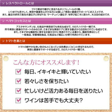 画像をギャラリービューアに読み込む, レスベラトロール