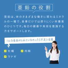 画像をギャラリービューアに読み込む, 亜鉛＆マルチビタミン