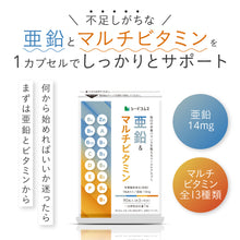 画像をギャラリービューアに読み込む, 亜鉛＆マルチビタミン