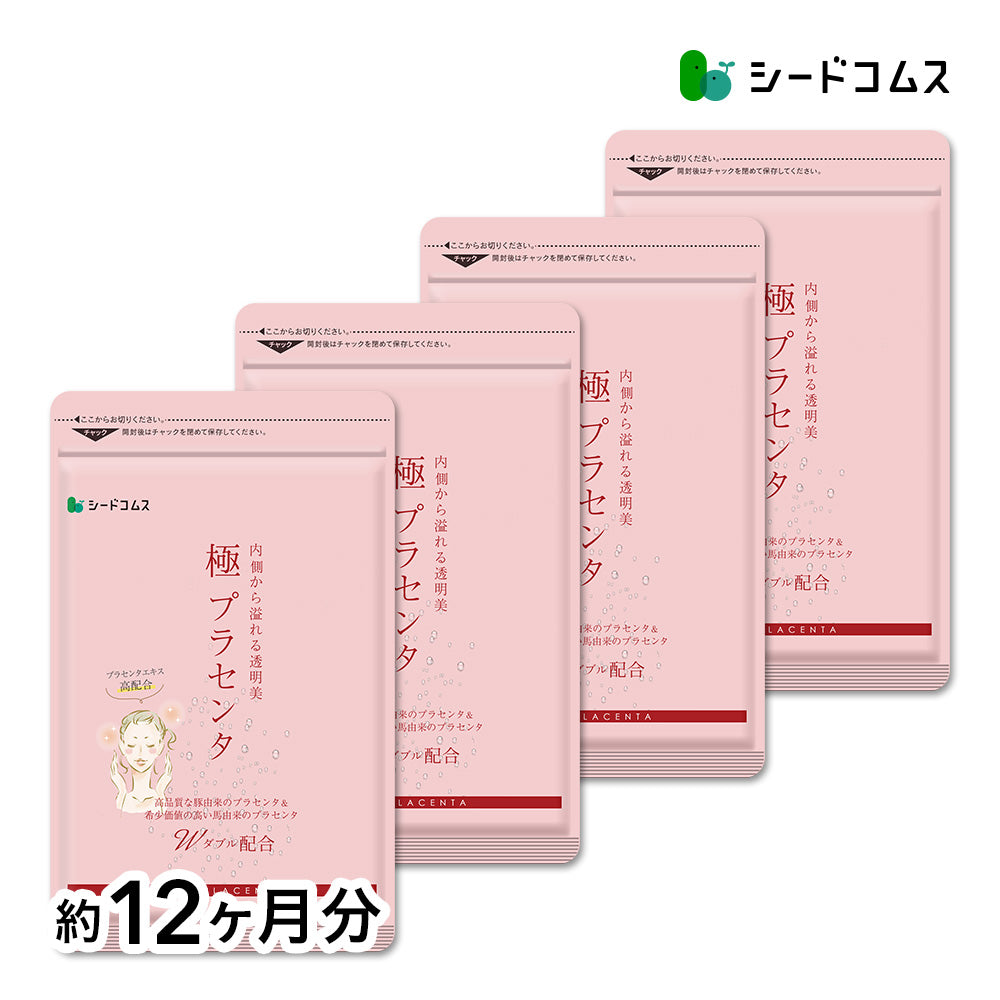【福袋2026】【12/15以降発送】極プラセンタ 約12ヶ月分