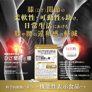 ひざ関節と腰