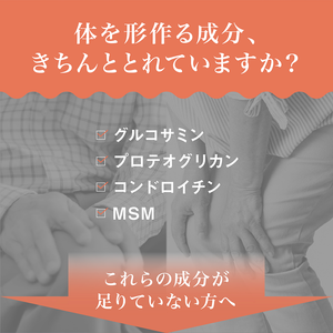 北海道産鮭由来プロテオグリカン＆コンドロイチン配合グルコサミン
