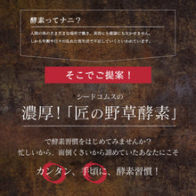 画像をギャラリービューアに読み込む, 匠の野草酵素